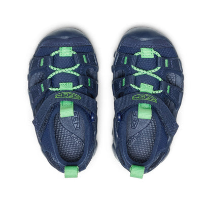 Keen Toddlers' Hyperport H2 Sandal Naval Academy/Vibrant Green