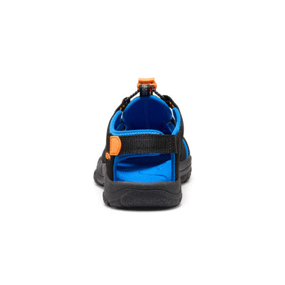 Keen Big Kids' Newport Boundless Sandal Black/Precious Blue