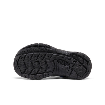 Keen Big Kids' Newport Boundless Sandal Black/Precious Blue