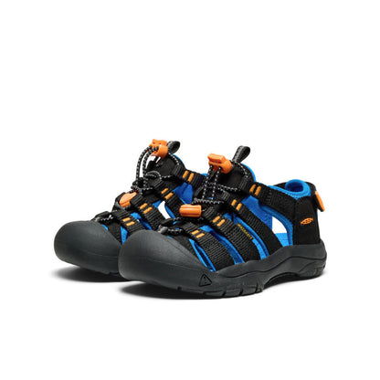 Keen Little Kids' Newport Boundless Sandal Black/Precious Blue