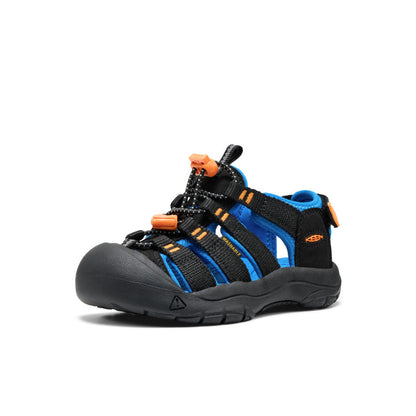 Keen Little Kids' Newport Boundless Sandal Black/Precious Blue