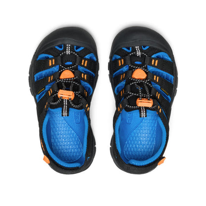 Keen Little Kids' Newport Boundless Sandal Black/Precious Blue
