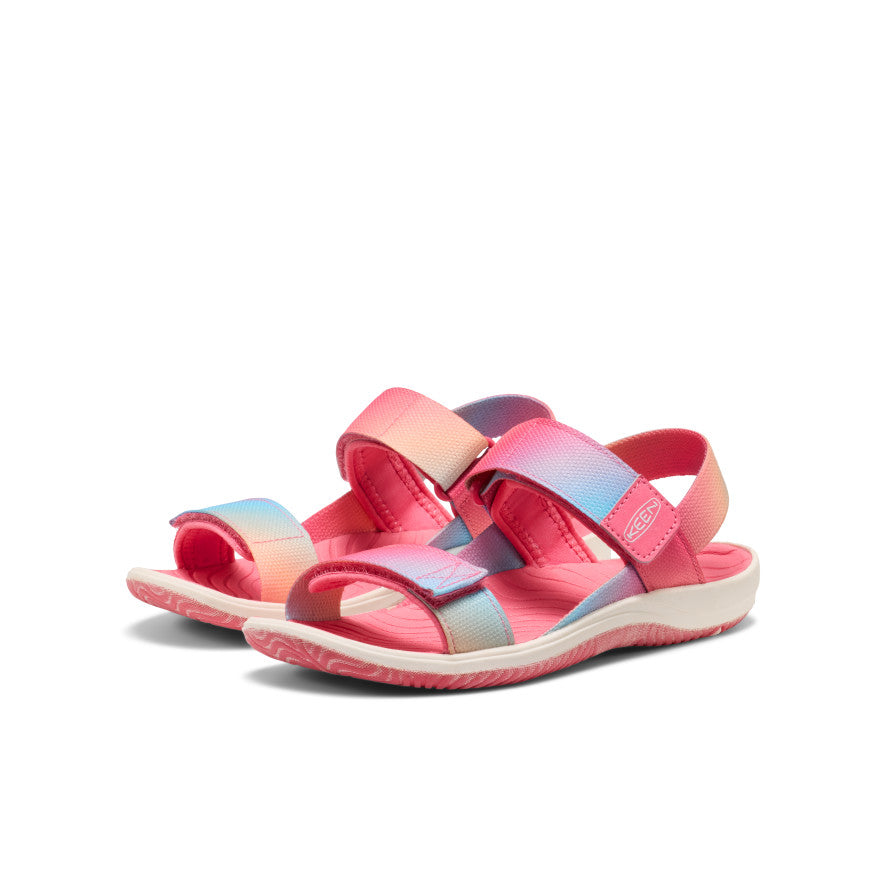 Keen Big Kids' Elle Backstrap Ombre Pink Lemonade