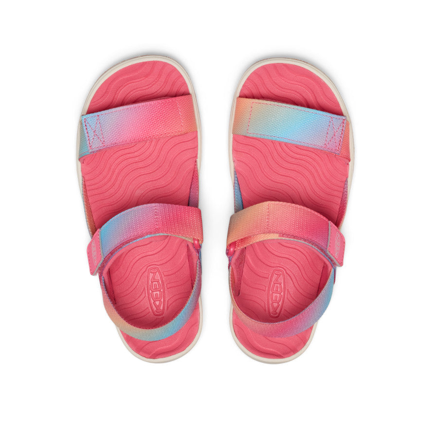 Keen Big Kids' Elle Backstrap Ombre Pink Lemonade
