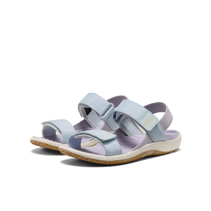 Keen Big Kids' Elle Backstrap Ballad Blue/Thistle