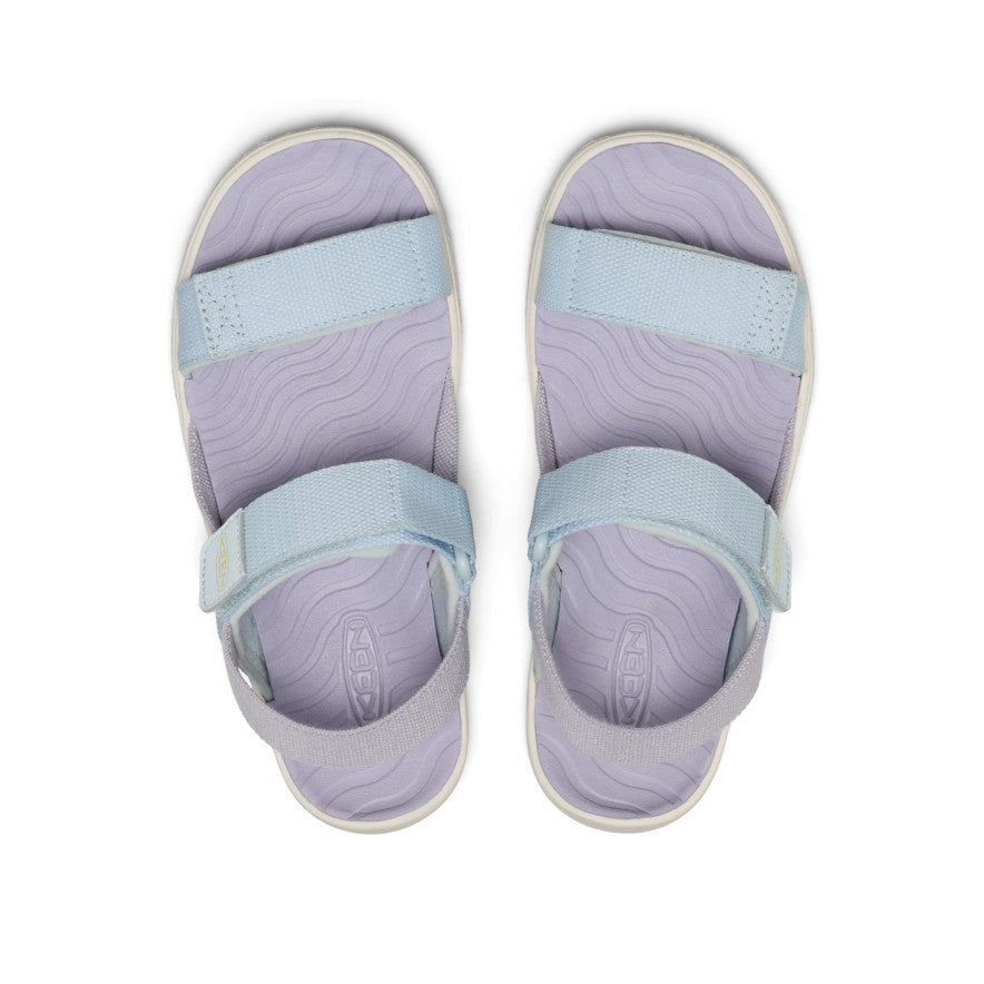 Keen Big Kids' Elle Backstrap Ballad Blue/Thistle