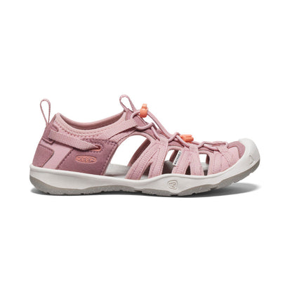 Keen Big Kids' Moxie Sandal Nostalgia Rose/Papaya Punch