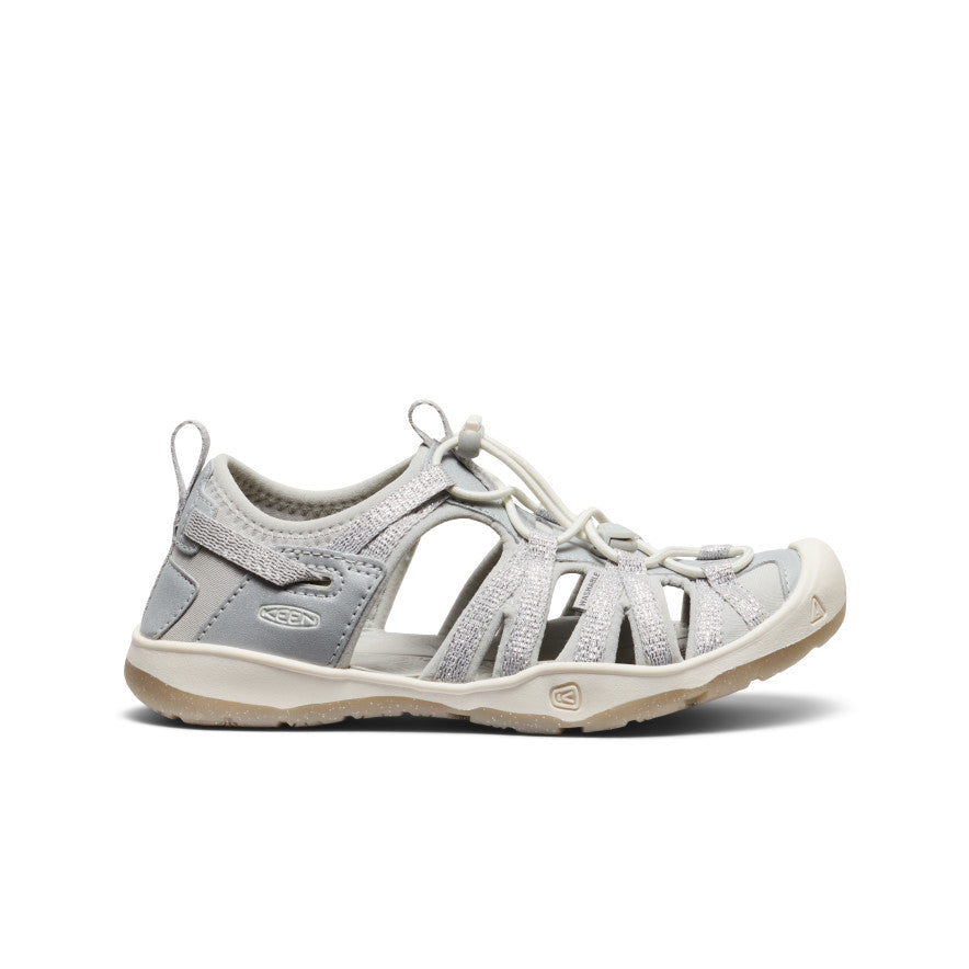 Keen Big Kids' Moxie Sandal Silver