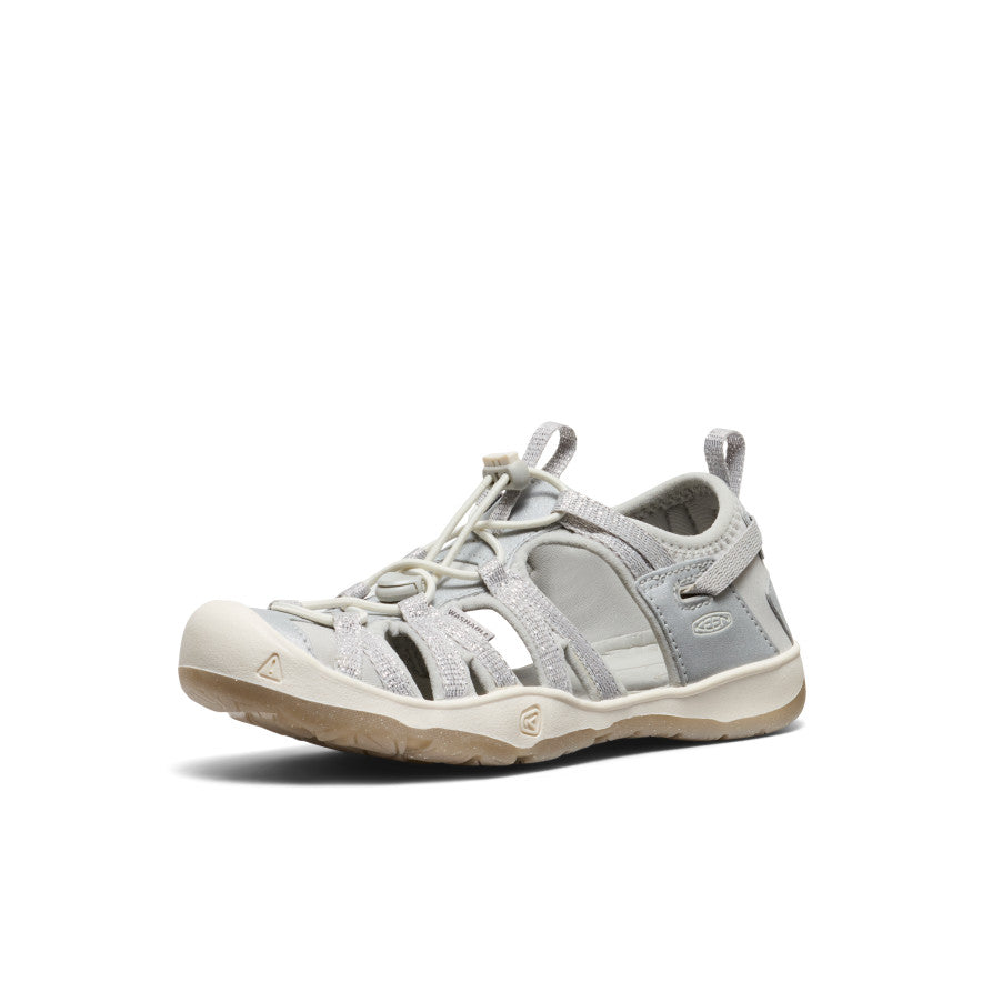 Keen Big Kids' Moxie Sandal Silver