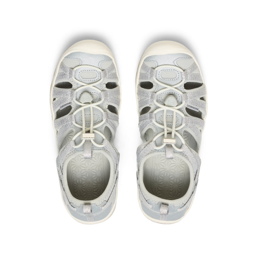 Keen Big Kids' Moxie Sandal Silver