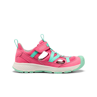 Keen Big Kids' Motozoa Sandal Pink Lemonade/Cabbage
