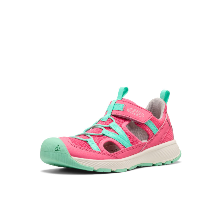 Keen Big Kids' Motozoa Sandal Pink Lemonade/Cabbage