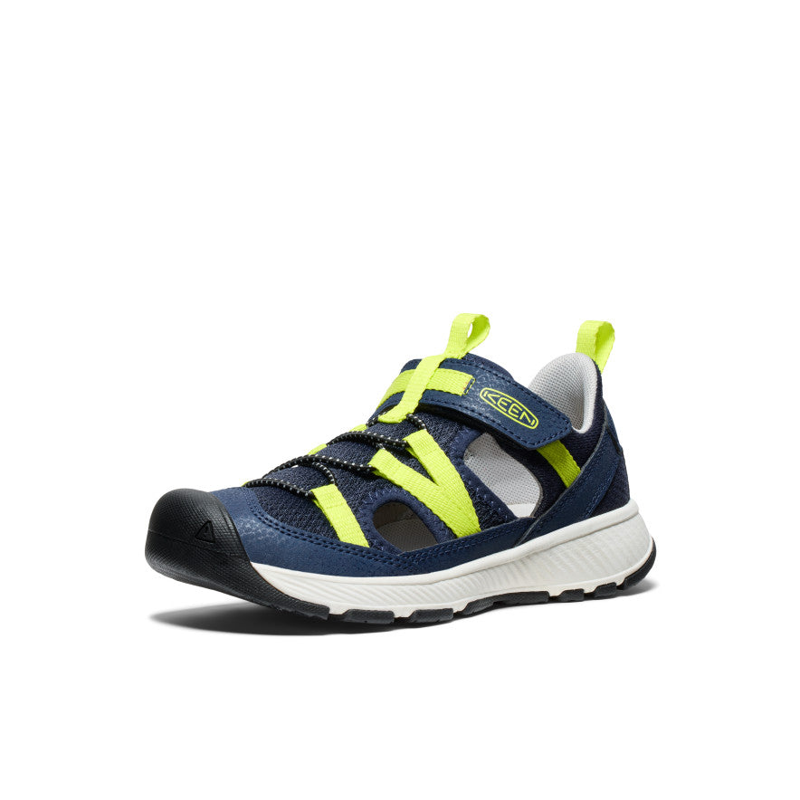 Keen Big Kids' Motozoa Sandal Naval Academy/Evening Primrose