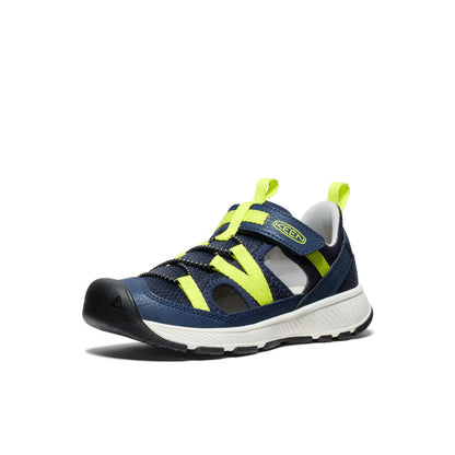 Keen Big Kids' Motozoa Sandal Naval Academy/Evening Primrose