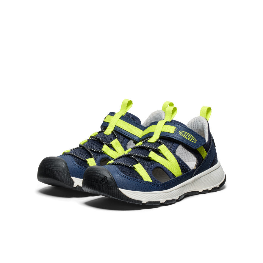 Keen Big Kids' Motozoa Sandal Naval Academy/Evening Primrose