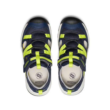 Keen Big Kids' Motozoa Sandal Naval Academy/Evening Primrose
