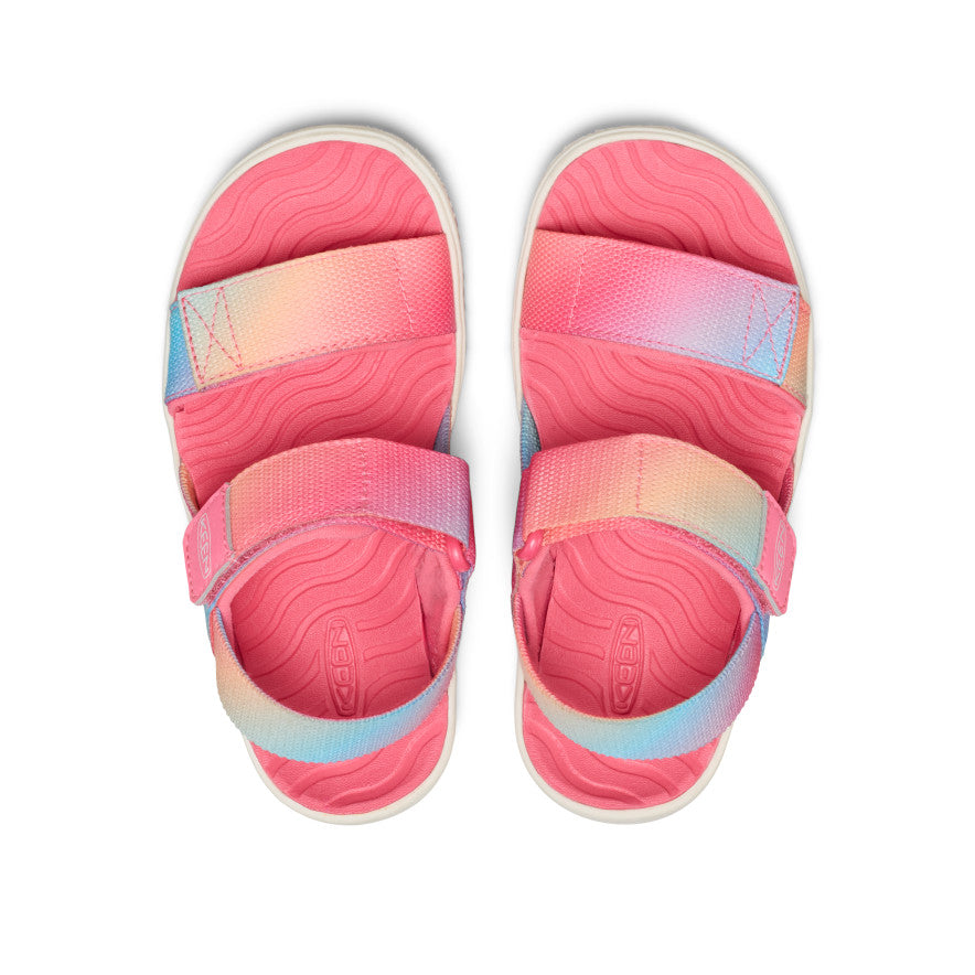 Keen Little Kids' Elle Backstrap Ombre Pink Lemonade