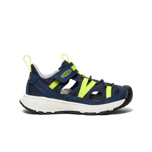 Keen Little Kids' Motozoa Sandal Naval Academy/Evening Primrose