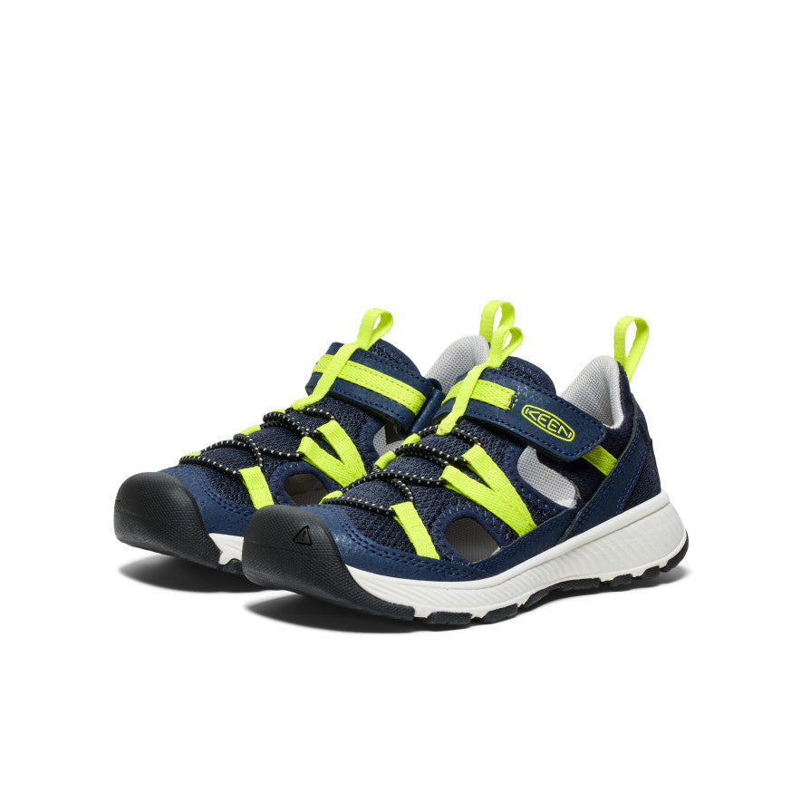 Keen Little Kids' Motozoa Sandal Naval Academy/Evening Primrose