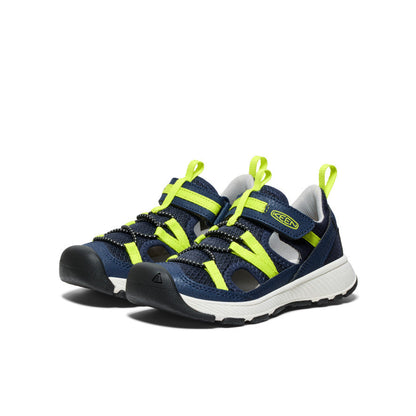 Keen Little Kids' Motozoa Sandal Naval Academy/Evening Primrose