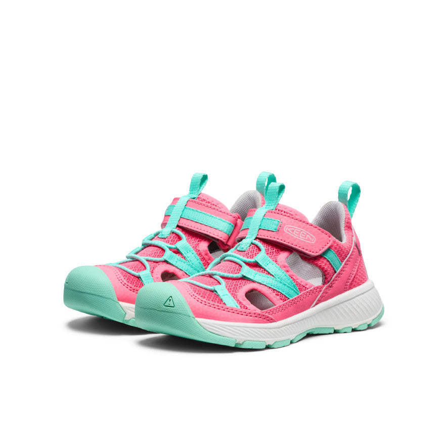 Keen Little Kids' Motozoa Sandal Pink Lemonade/Cabbage