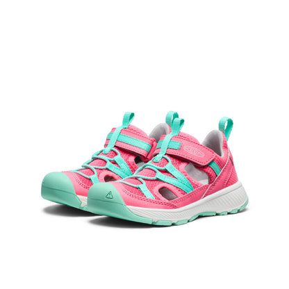 Keen Little Kids' Motozoa Sandal Pink Lemonade/Cabbage