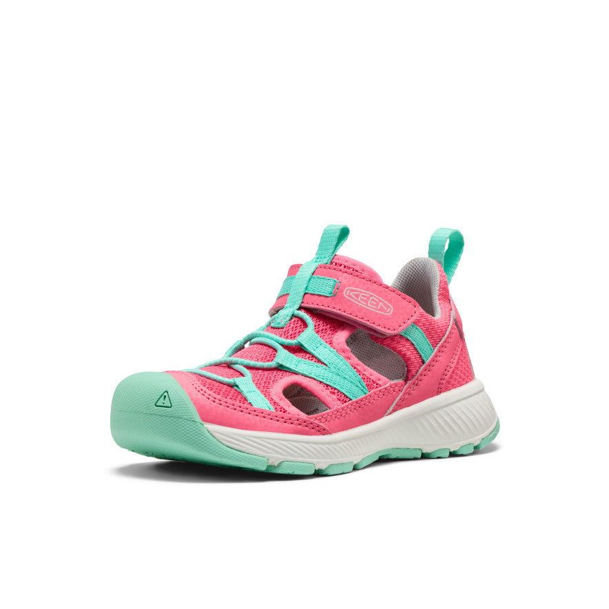Keen Little Kids' Motozoa Sandal Pink Lemonade/Cabbage