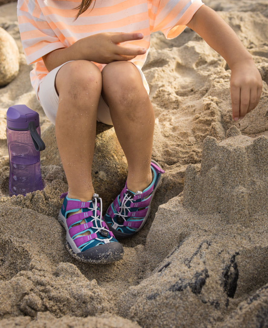 Keen Big Kids' Newport Boundless Sandal Dubarry/Evening Primrose