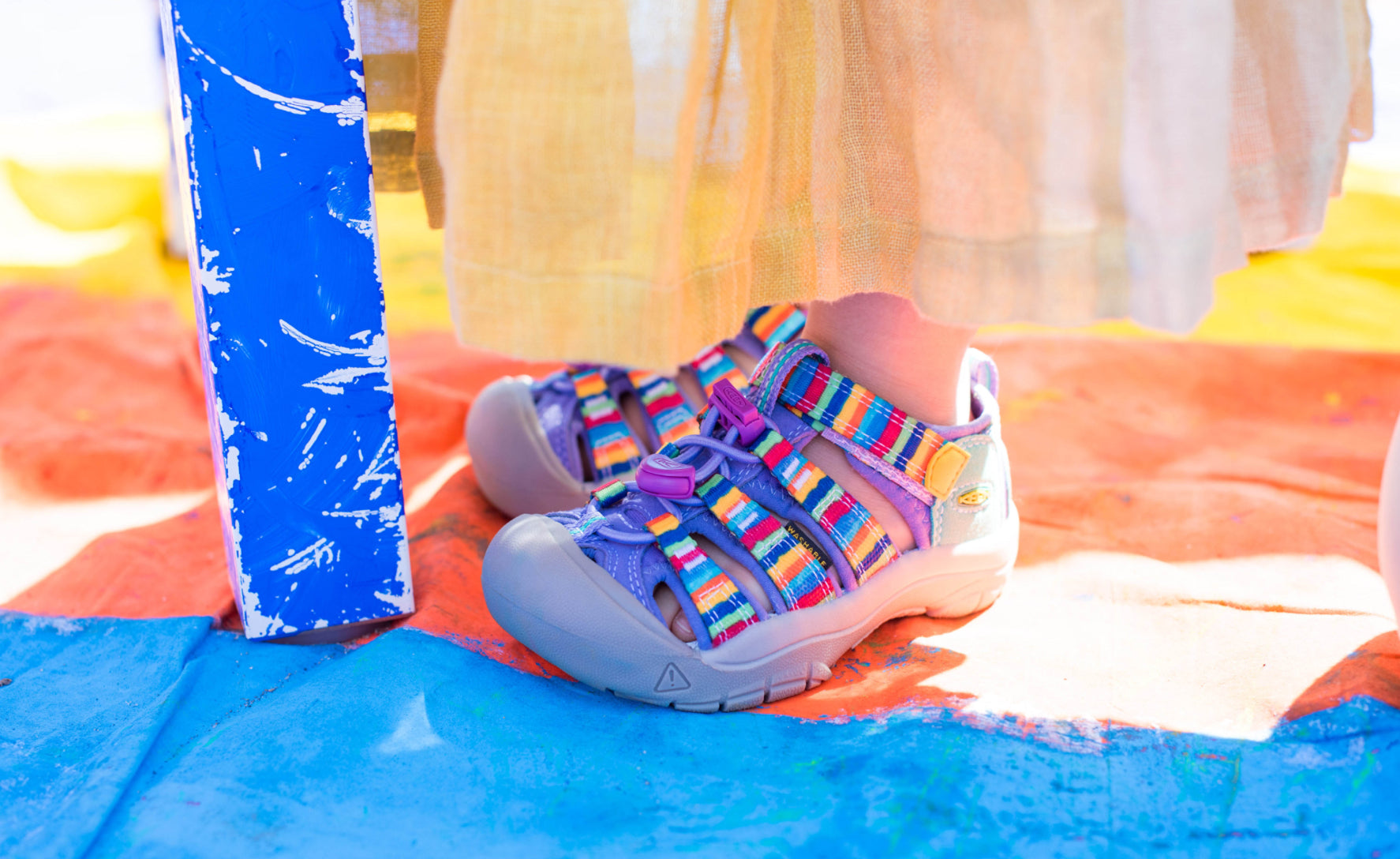 Keen Little Kids' Newport H2 Sandal x Iro To Ikiru Wo Tukuru Fuku Iro To Ikiru Wo Tukuru Fuku