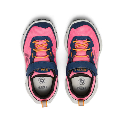 Keen Little Kids' Zionic Waterproof Shoe Naval Academy/Pink Lemonade