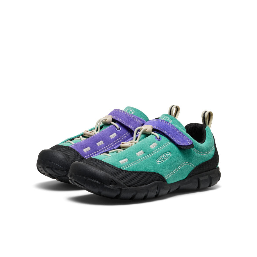 Keen Big Kids' Jasper II Bright Aqua/Purple Opulence